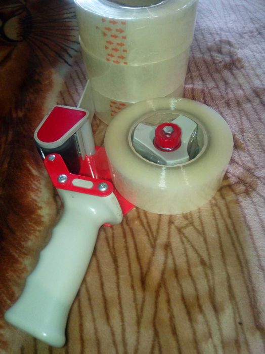 Скотч 500 м. /Прозрачный/