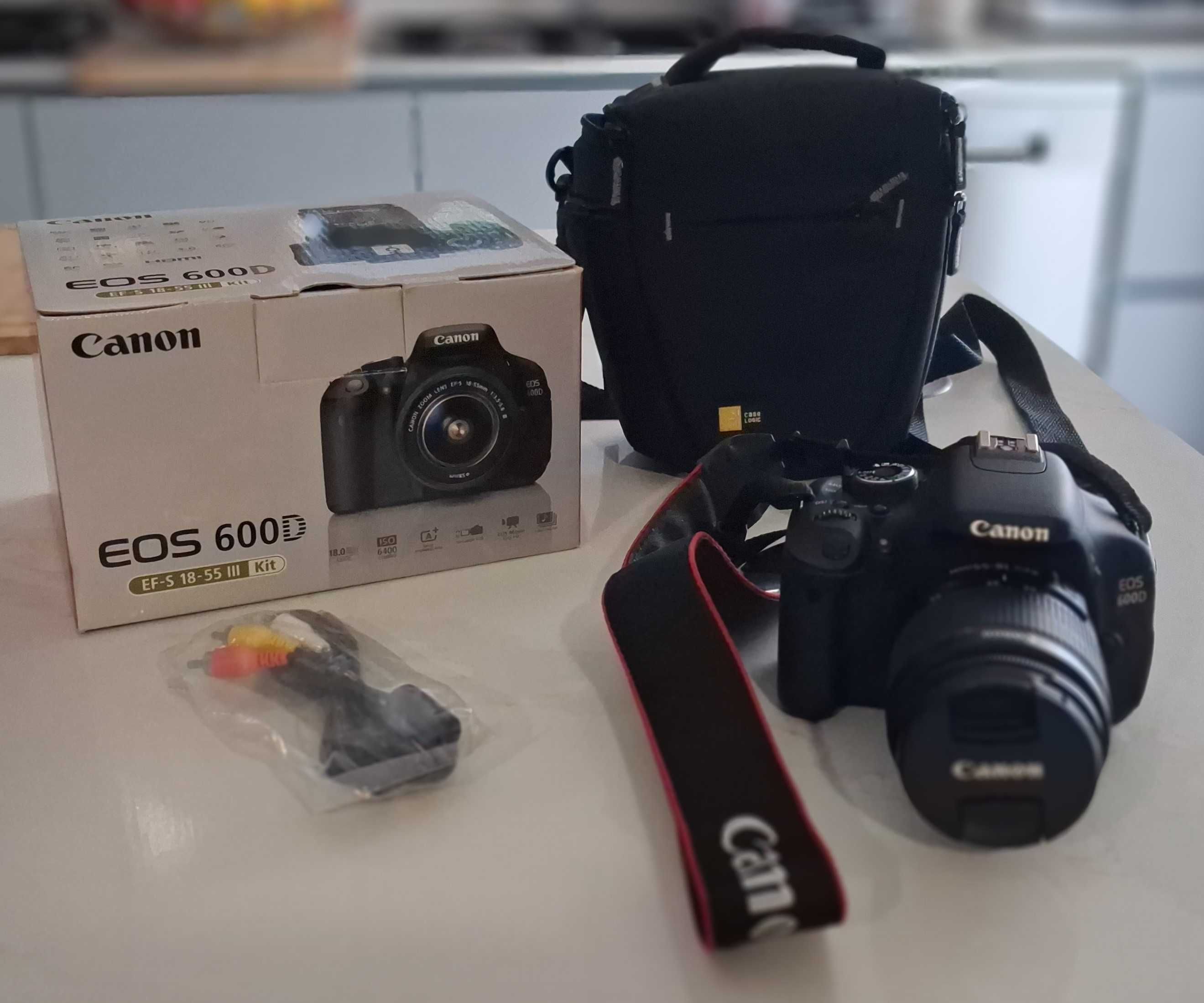 Canon EOS 600D EF-S 18-55 III Kit Reflex
