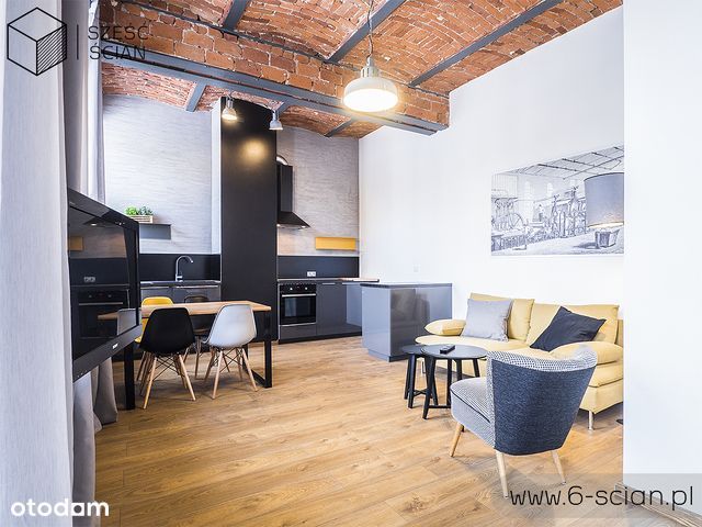 Loft | 49 m2 | Balkon | Kościuszki