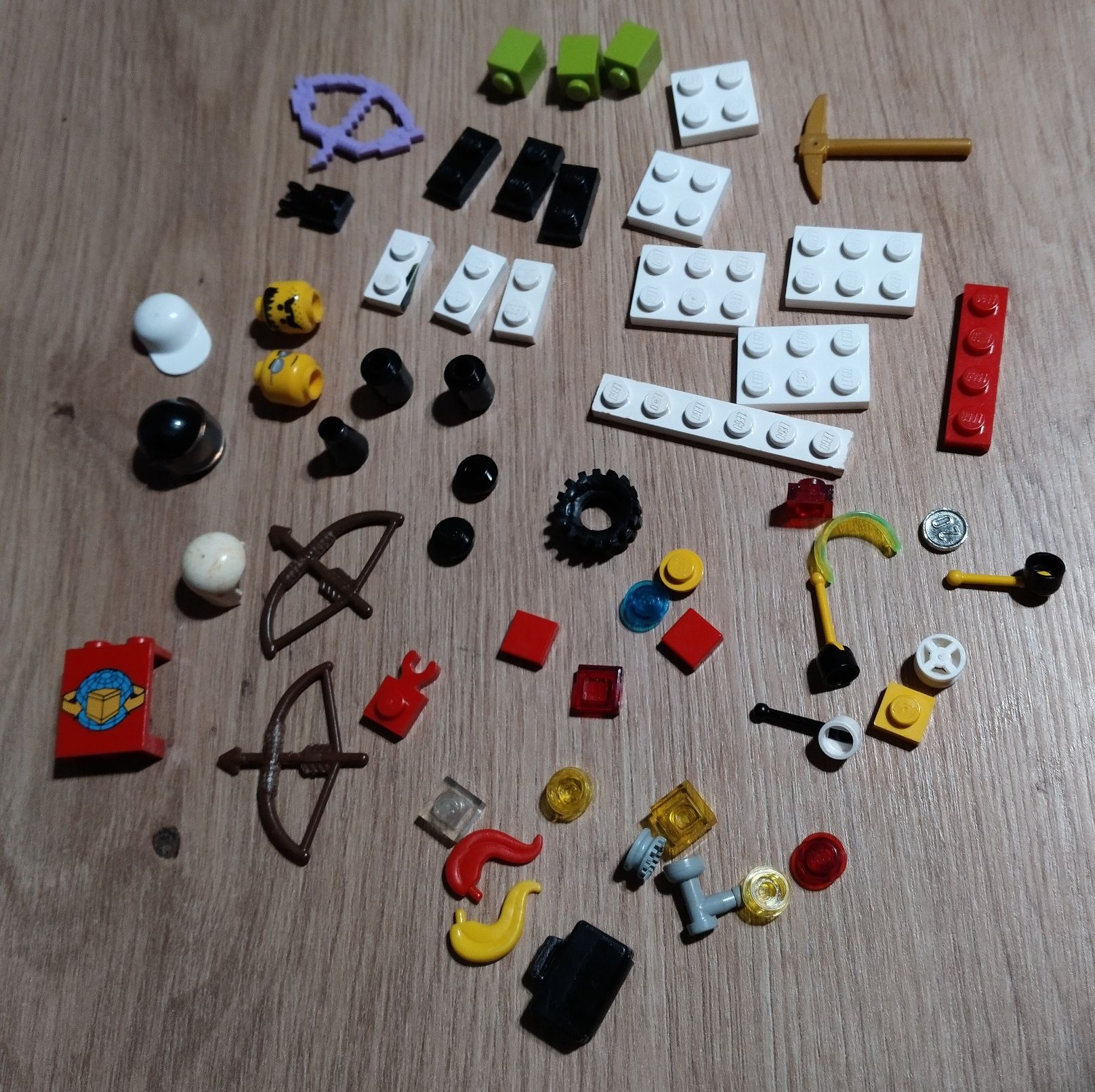 Klocki LEGO - części zapasowe z zestawów z lat 80- i 90-tych