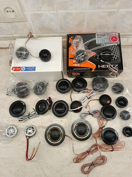 Пищалки , твитеры , вч динамики .