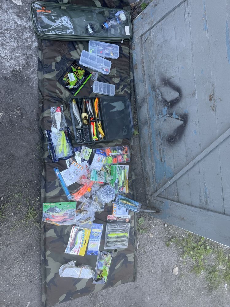 Ryby przynęty gumowe szczupakowe spining