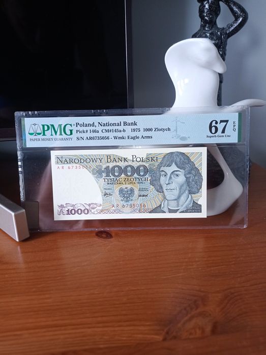 Banknot 1000zl PMG