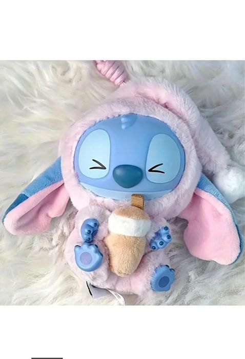 Брелок Стіч Labubu 15 см у коробці-сюрпризі