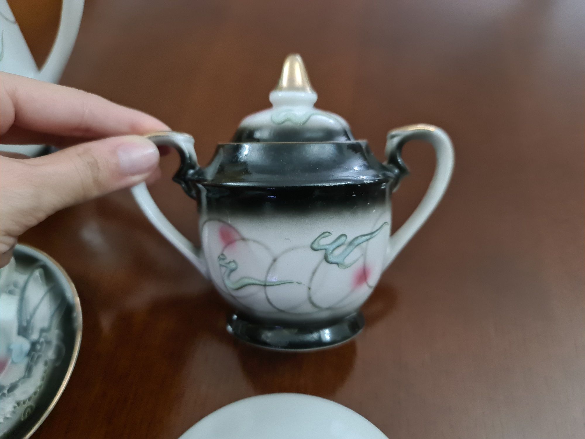 Serviço de café em porcelana chinesa