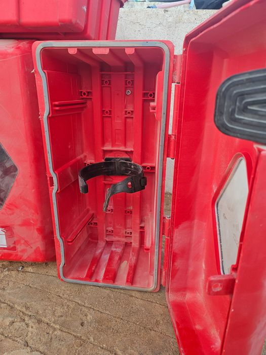 Caixa PVC plastico para extintor