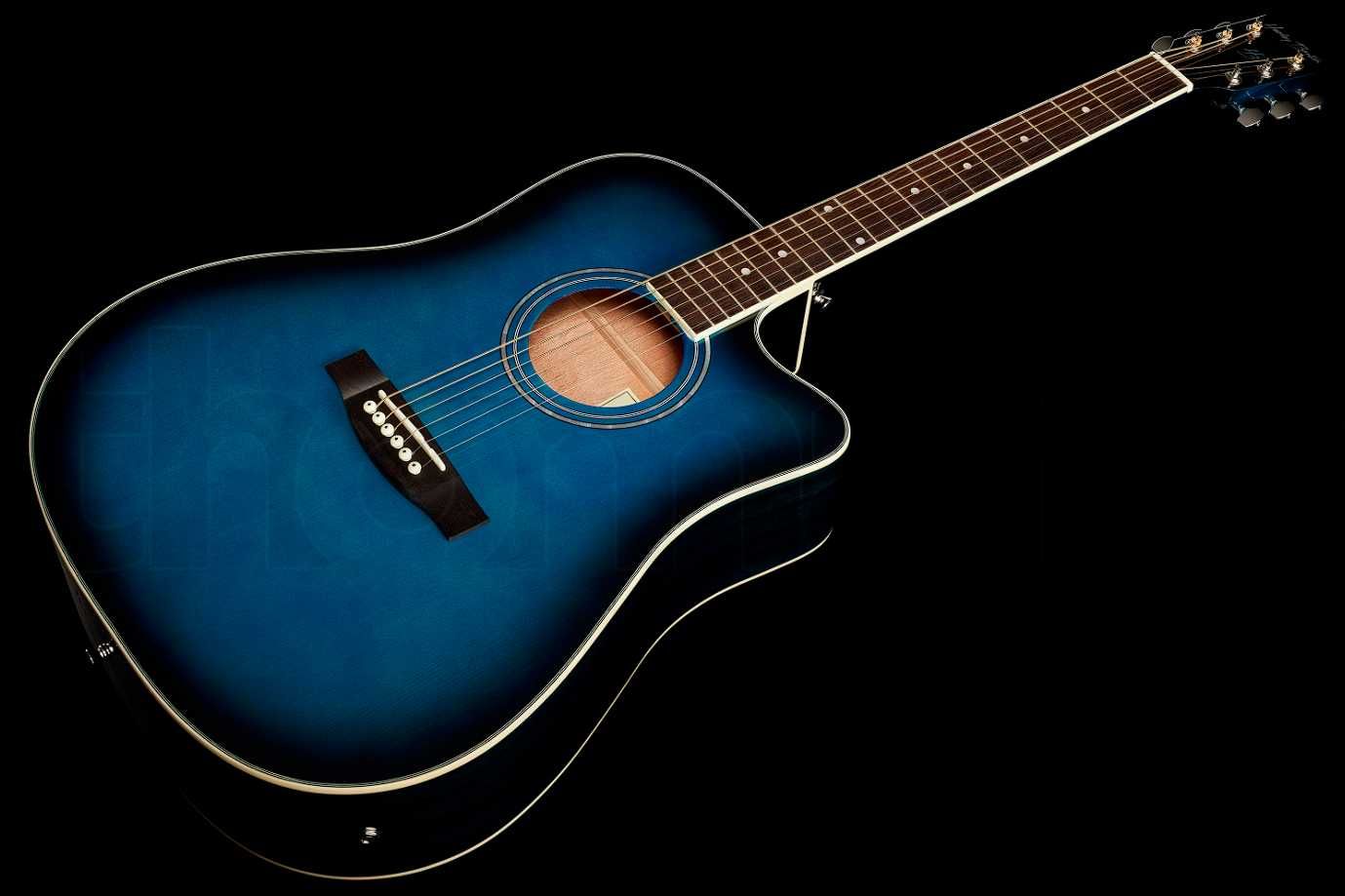 Нова акустична гітара Harley Benton D-120CE TB | ХІТ