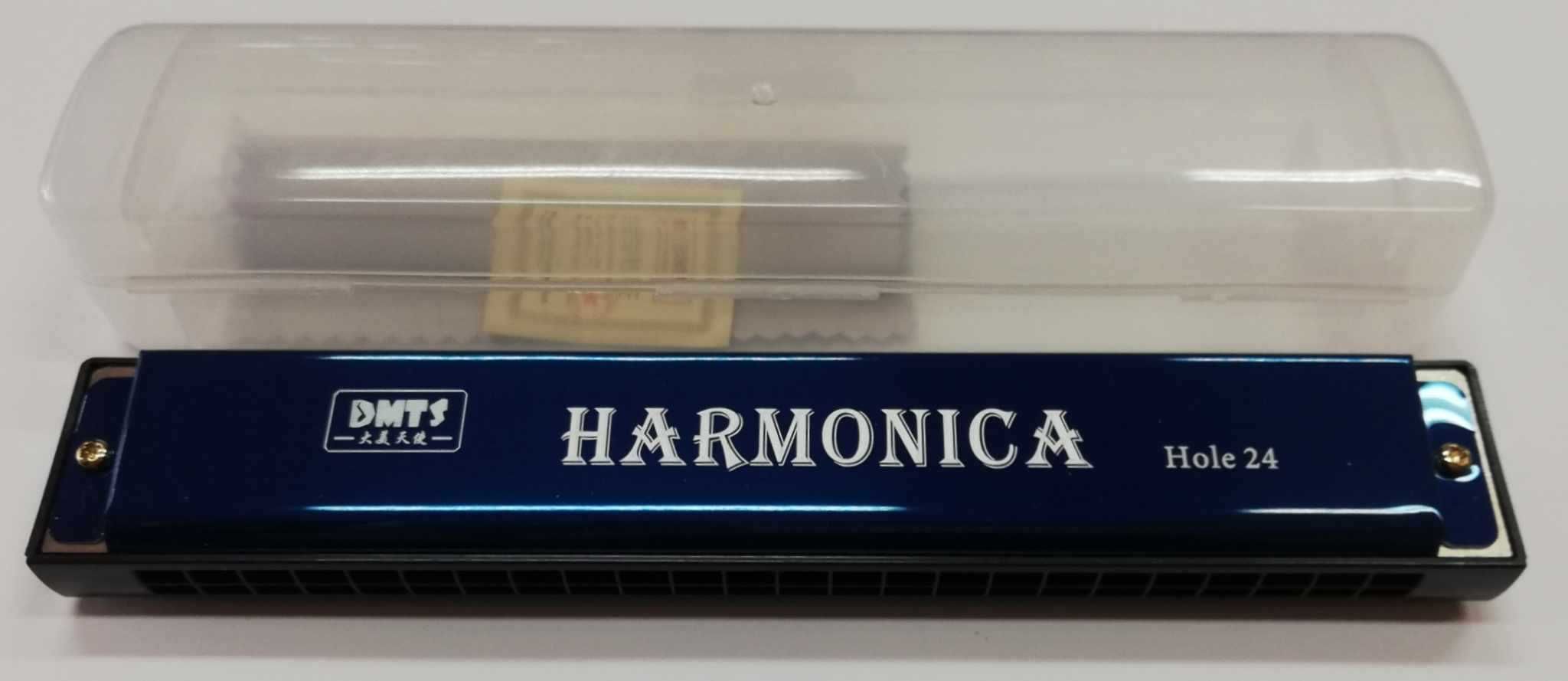 Harmonijka ustna dwurzędowa HD-24 BLUE