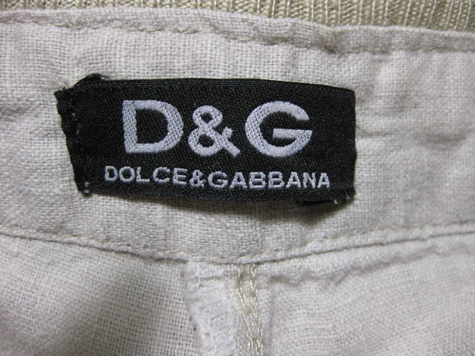 Зручні штани брюки Dolce & Gabbana 100% котон бавовна хлопок Італія