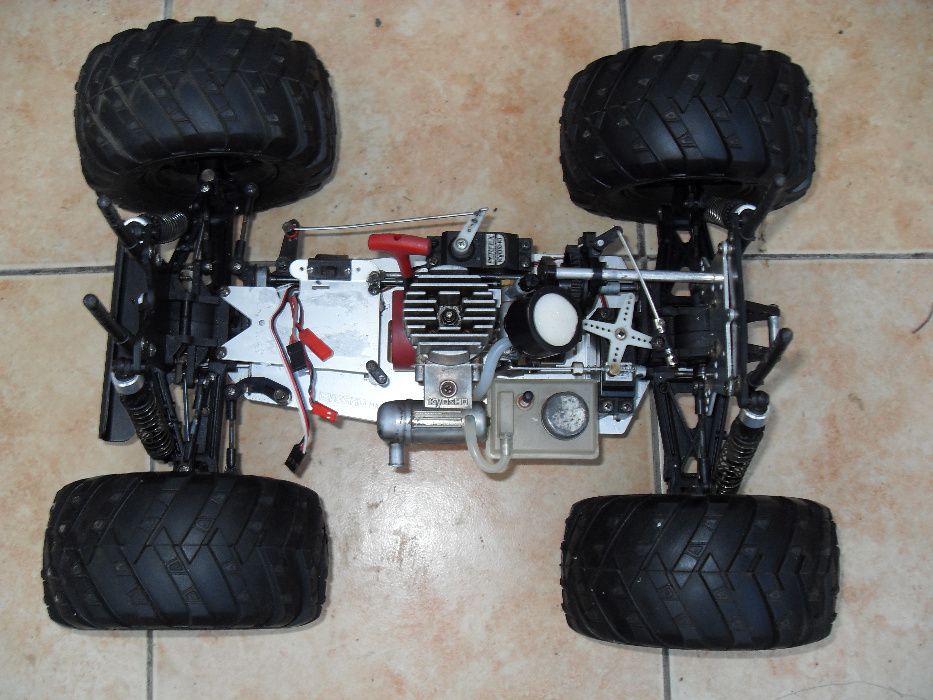 KYOSHO THRASHER Off Road 1:10 4WD Nitro Vintage Model RC Spalinowy