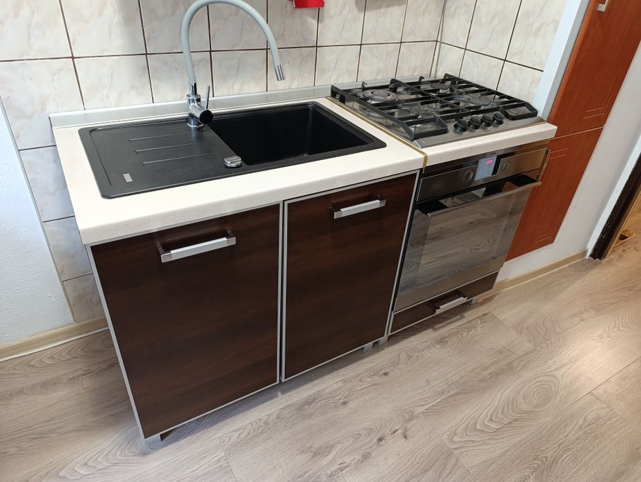 Komplet Amica+zlew i okap