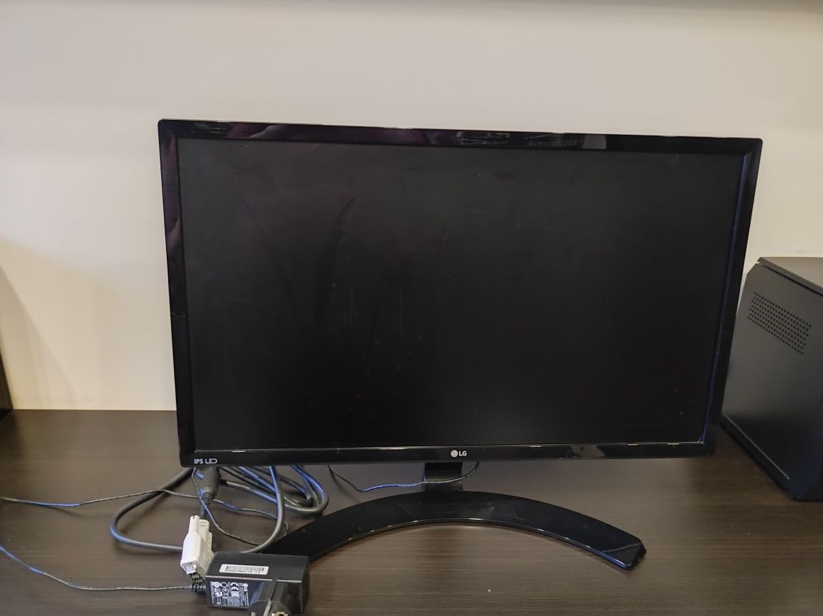 Monitor LG 22MP58VQ-P czarny