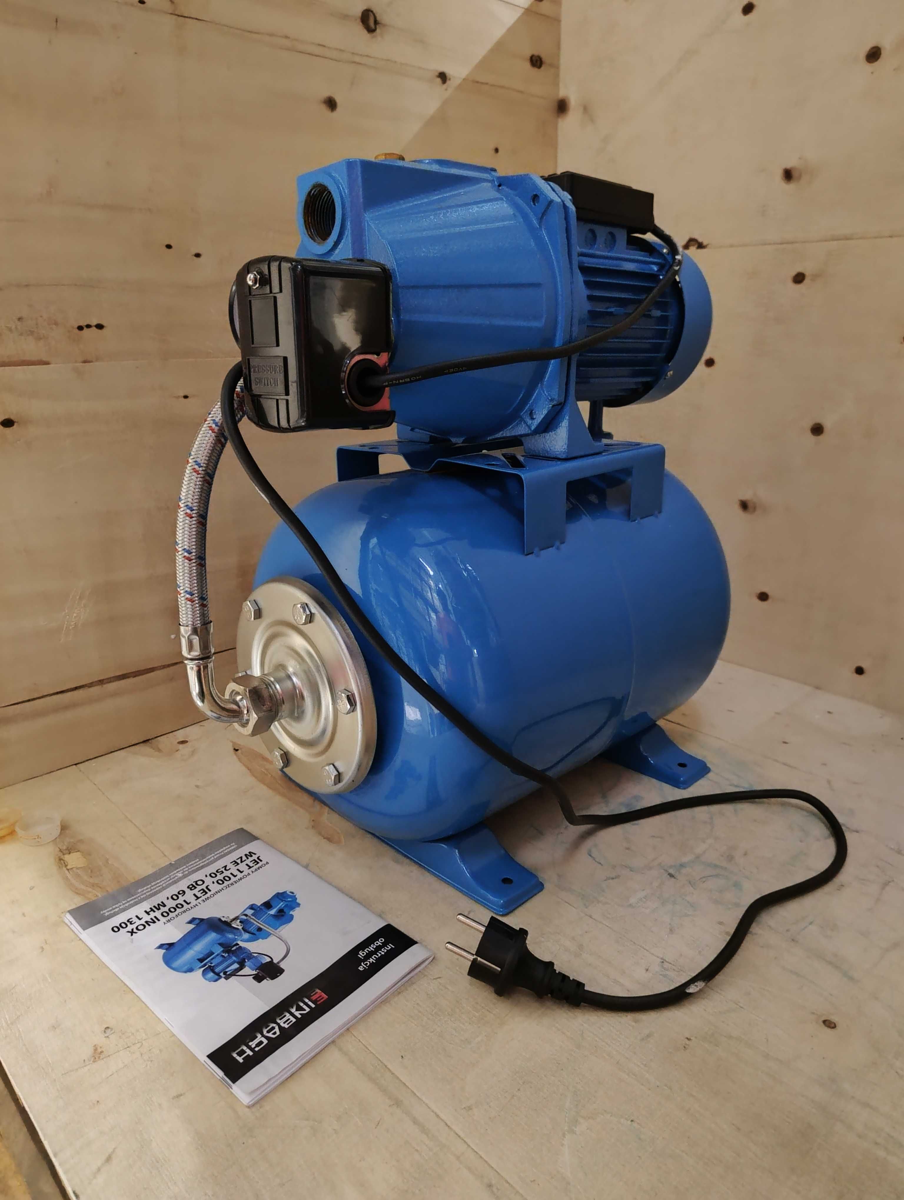 Zestaw hydroforowy Jet 1100 + Zbiornik przeponowy 24 litry - OUTLET
