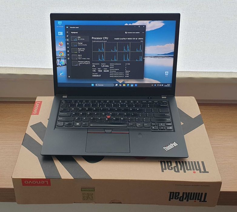Metalowy Lenovo ThinkPad i7 16GB 1TB nowy dysk, nowa bateria gwarancja