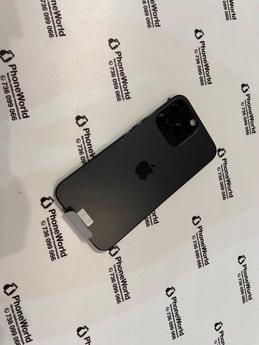 Nowy iPhone 14 Pro Max 1TB 100% Czarny Gwarancja PhoneWorld