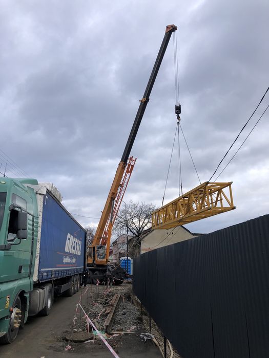 Послуги автокрана, оренда крана Закарпаття