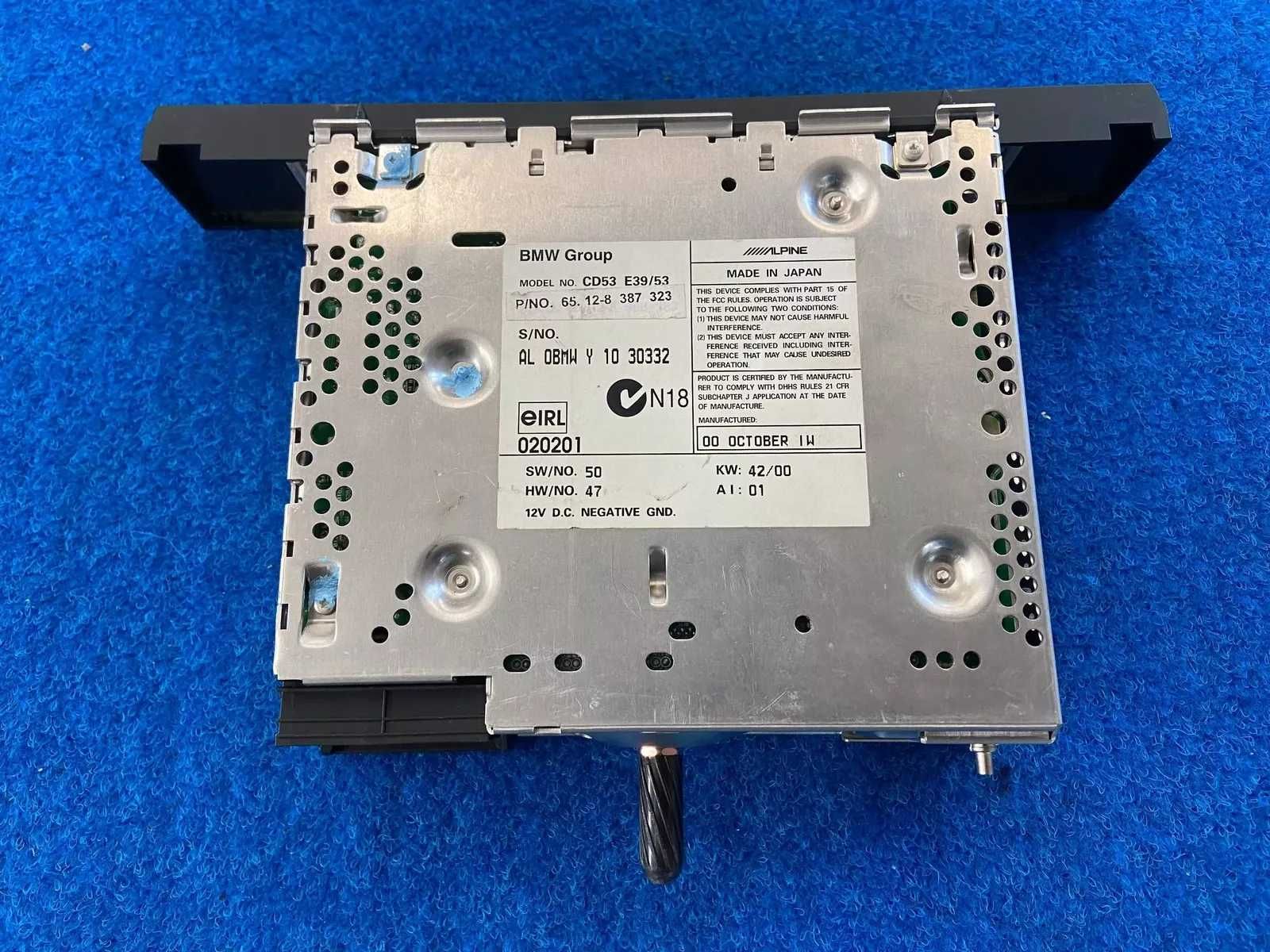 radio cd BMW E39 E53 X5  oryginał stan bdb tanio wysyłka paragon fv gw