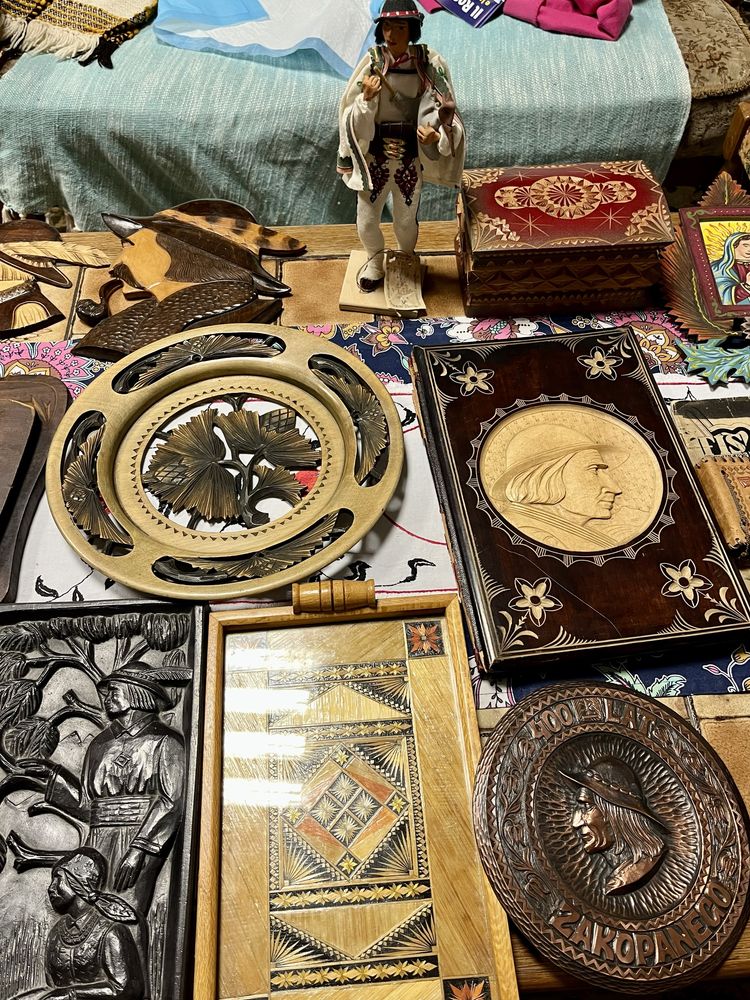 góralski PRL zakopiańki vintage rzeźbione góral cepelia zakopane hit
