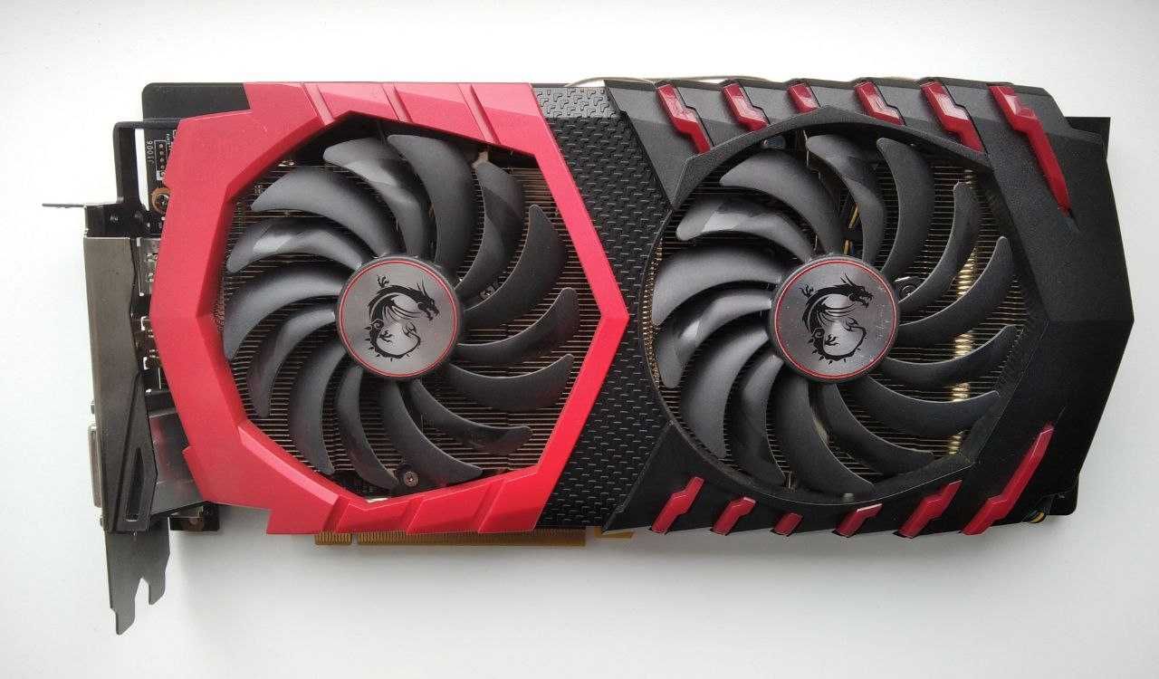 Відеокарта MSI GeForce GTX 1060 GAMING X+ 6G