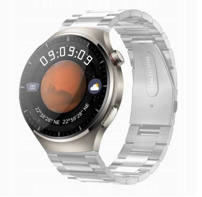 Smartwatch MA14 Ekran AMOLED 1.62", Monitor Zdrowia, NFC ttst1473