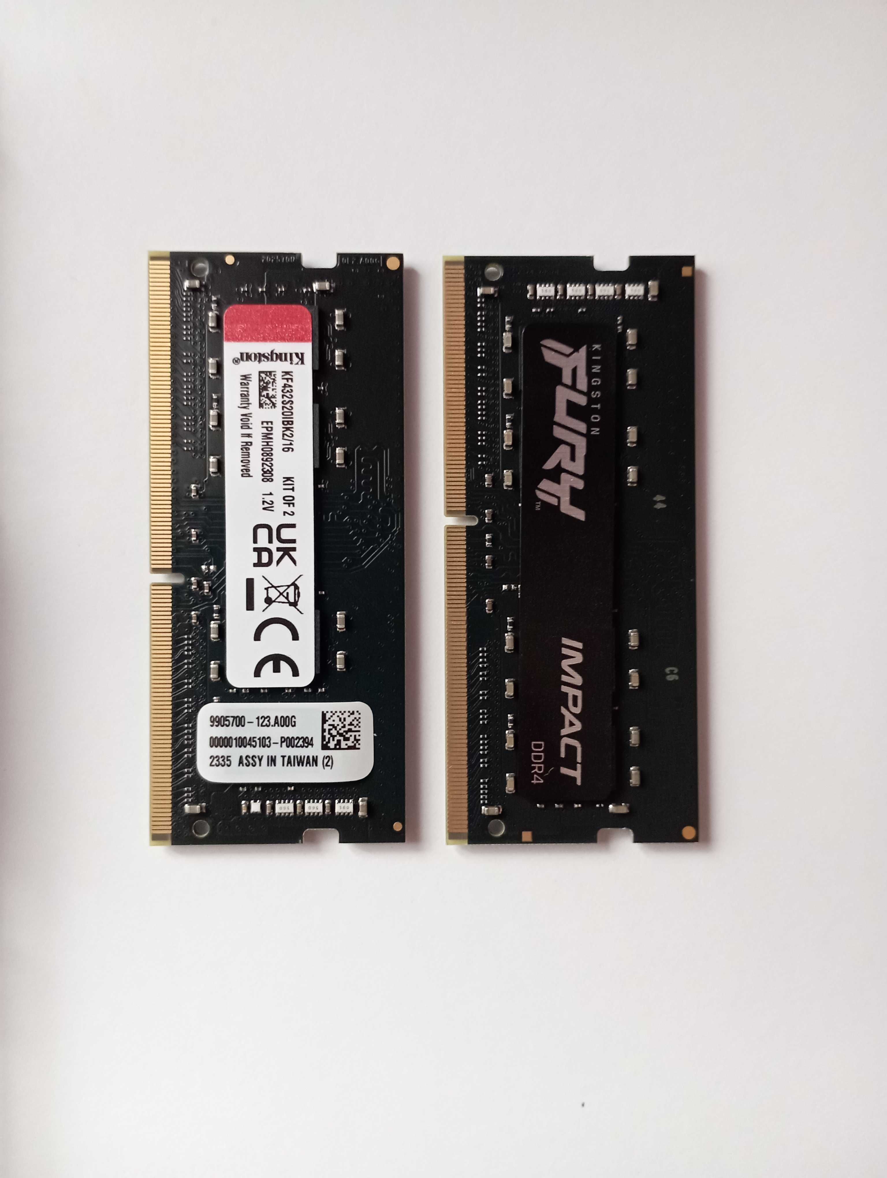 Оперативна пам'ять для ноутбука DDR4 3200 МГц 16гб (2/8)