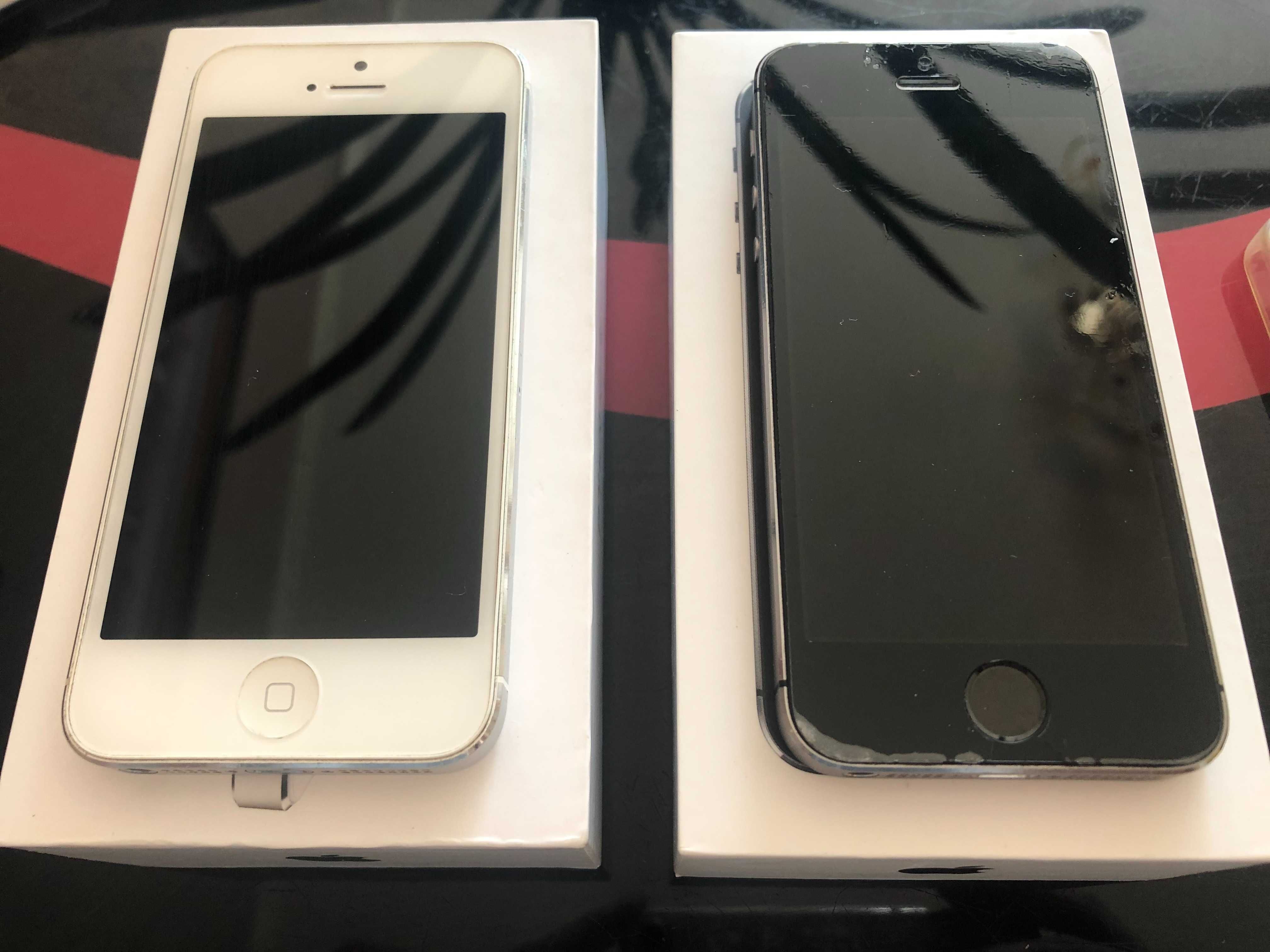 Apple iPhone 5 16GB White, 5s 16GB SpaceGrey