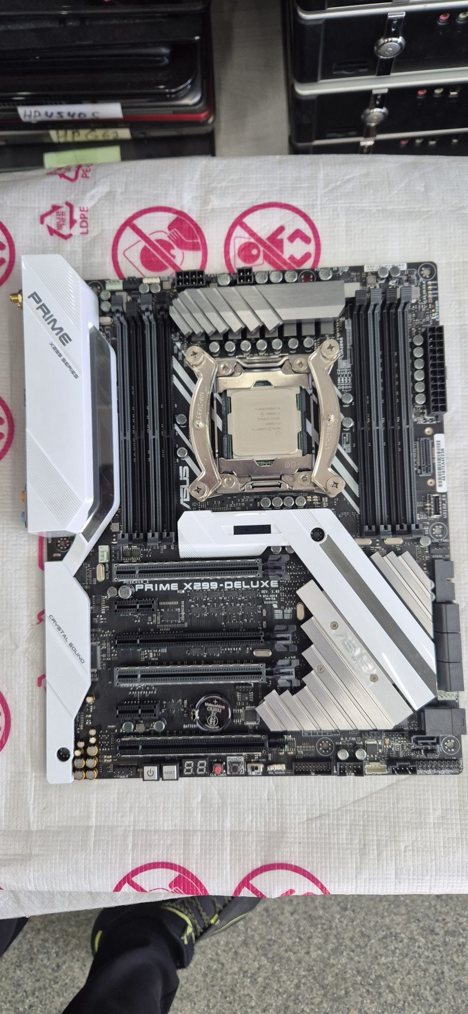 Asus Prime X299-Deluxe + Intel Core i7-7820X X-Series 3.6 G (КОМПЛЕКТ)