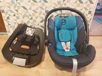 Fotelik samochodowy Cybex Aton Gold 4 z bazą isofix + adaptery