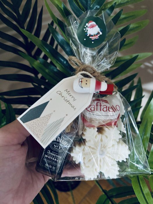 Świąteczne swiece sojowe upominki