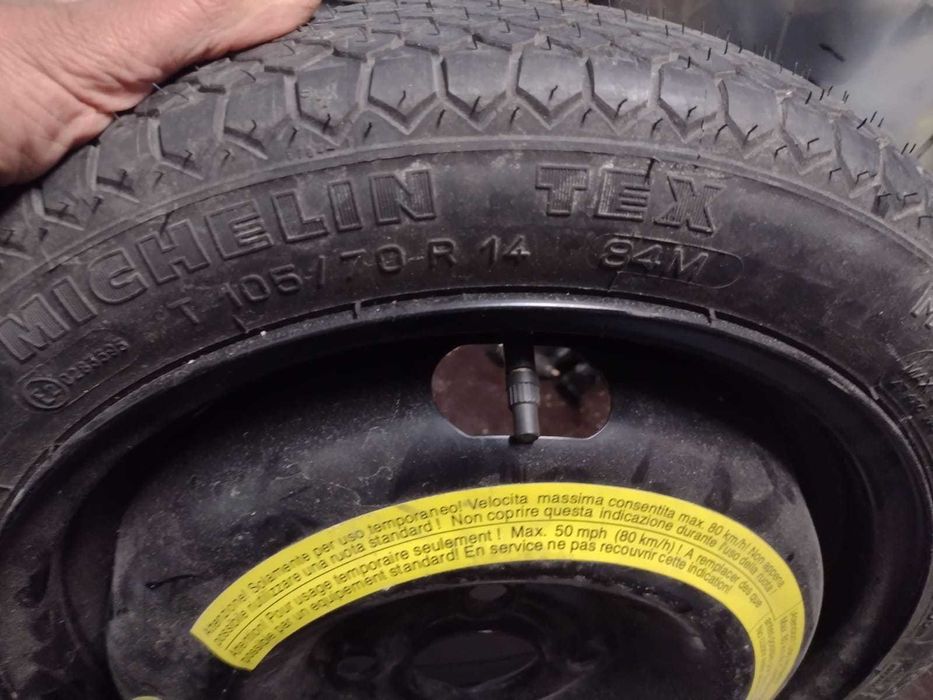 Pneu Suplente Michelin 105/70/14
