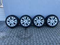 4× Felga stalowa OE Ford 7"x17 5x108 ET50 Opony zimowe 215/55/17 Nexen