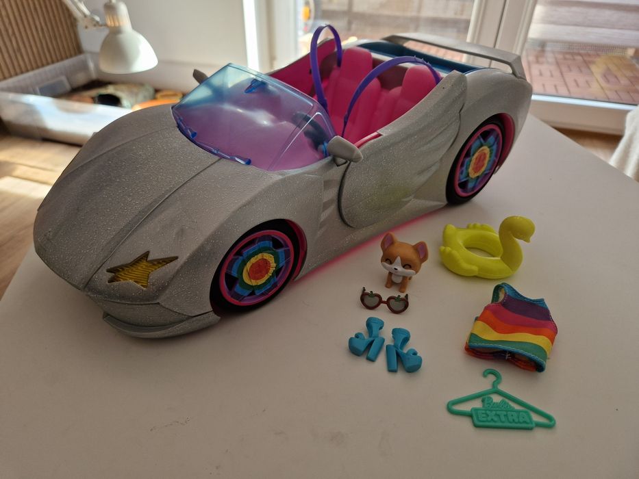 Barbie extra kabriolet samochód