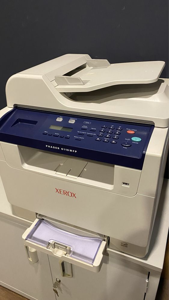 Impressora laser cores xerox phaser 6110 MFP
