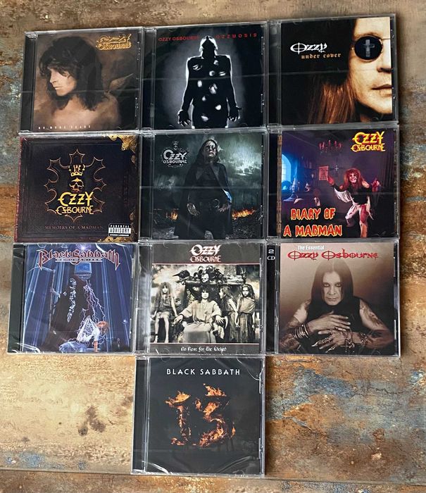 O Osbourne Black Sabbath Dio Saxon Megadeth Helloween Voivod