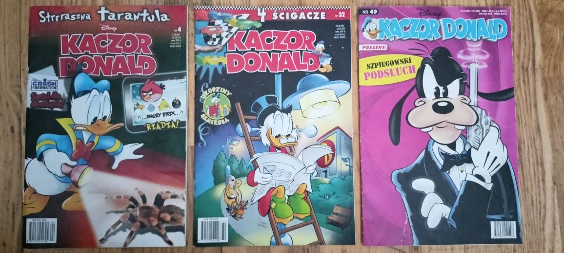Komiksy kaczor Donald i Tom&Jerry