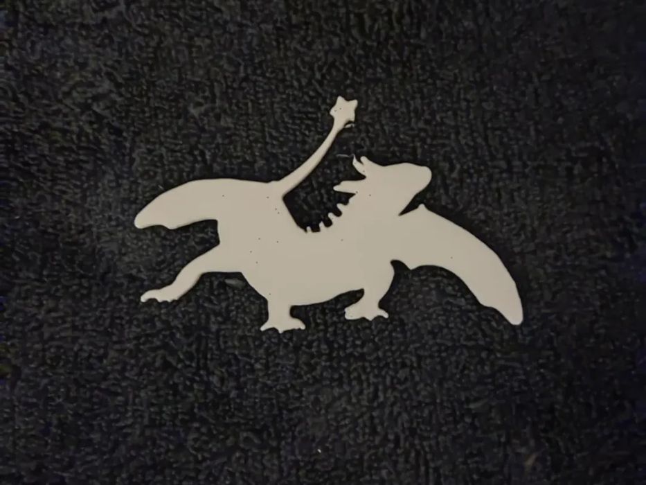 Estatueta de Dragão Detalhada