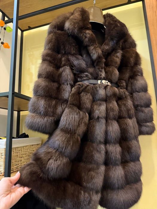 Шуба длинная Соболь Баргузин