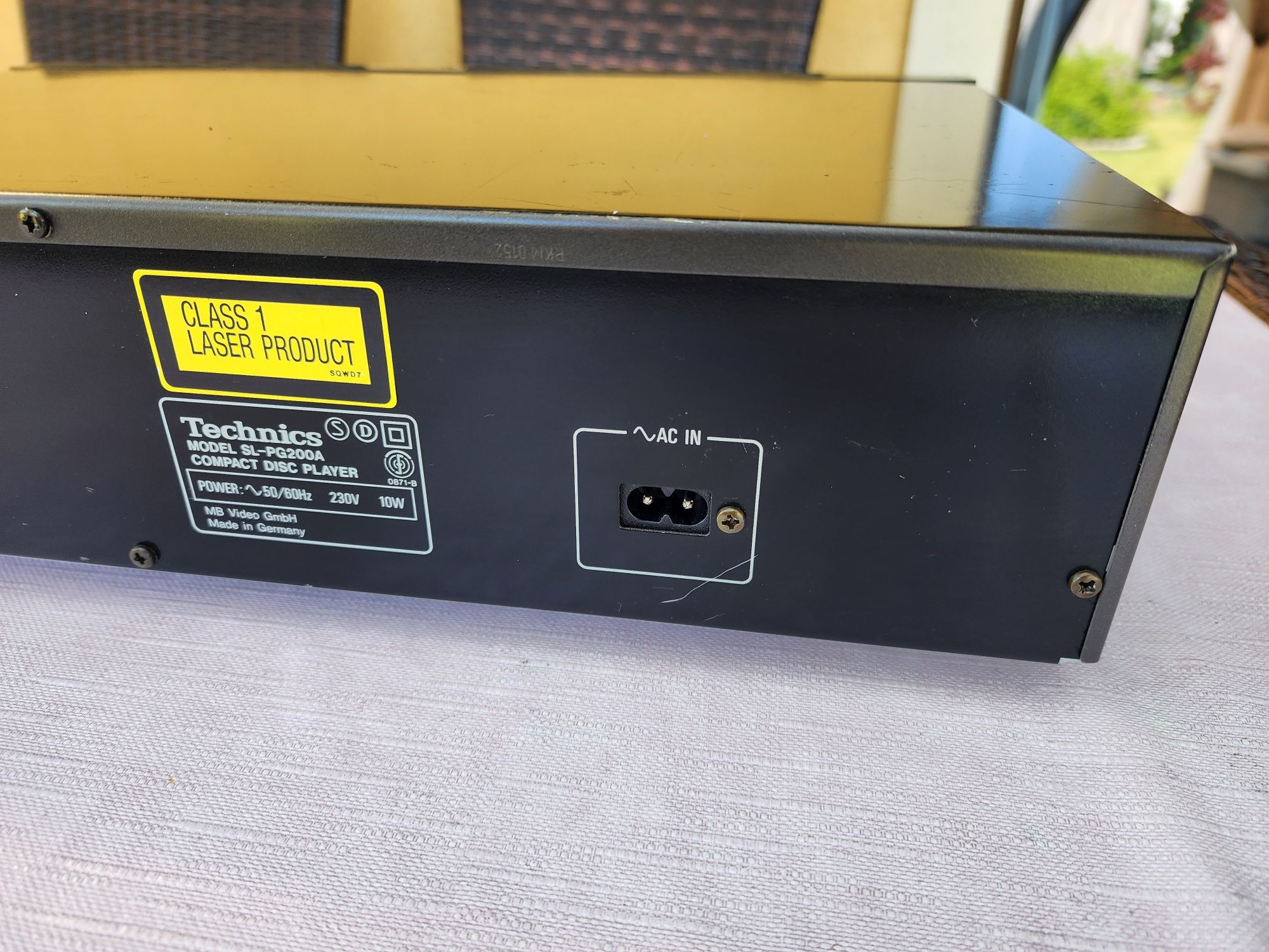 CD odtwarzacz Technics SL-PG200A