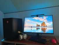 Komputer gamingowy, Monitor 180hz i myszka Logitech G pro Superlight