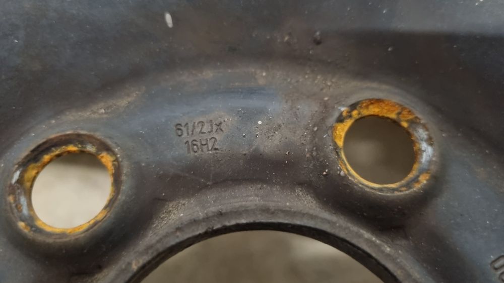 Felga stalowa 16" 5x100 ET42 VW Audi  oryginalna 6,5Jx16H2