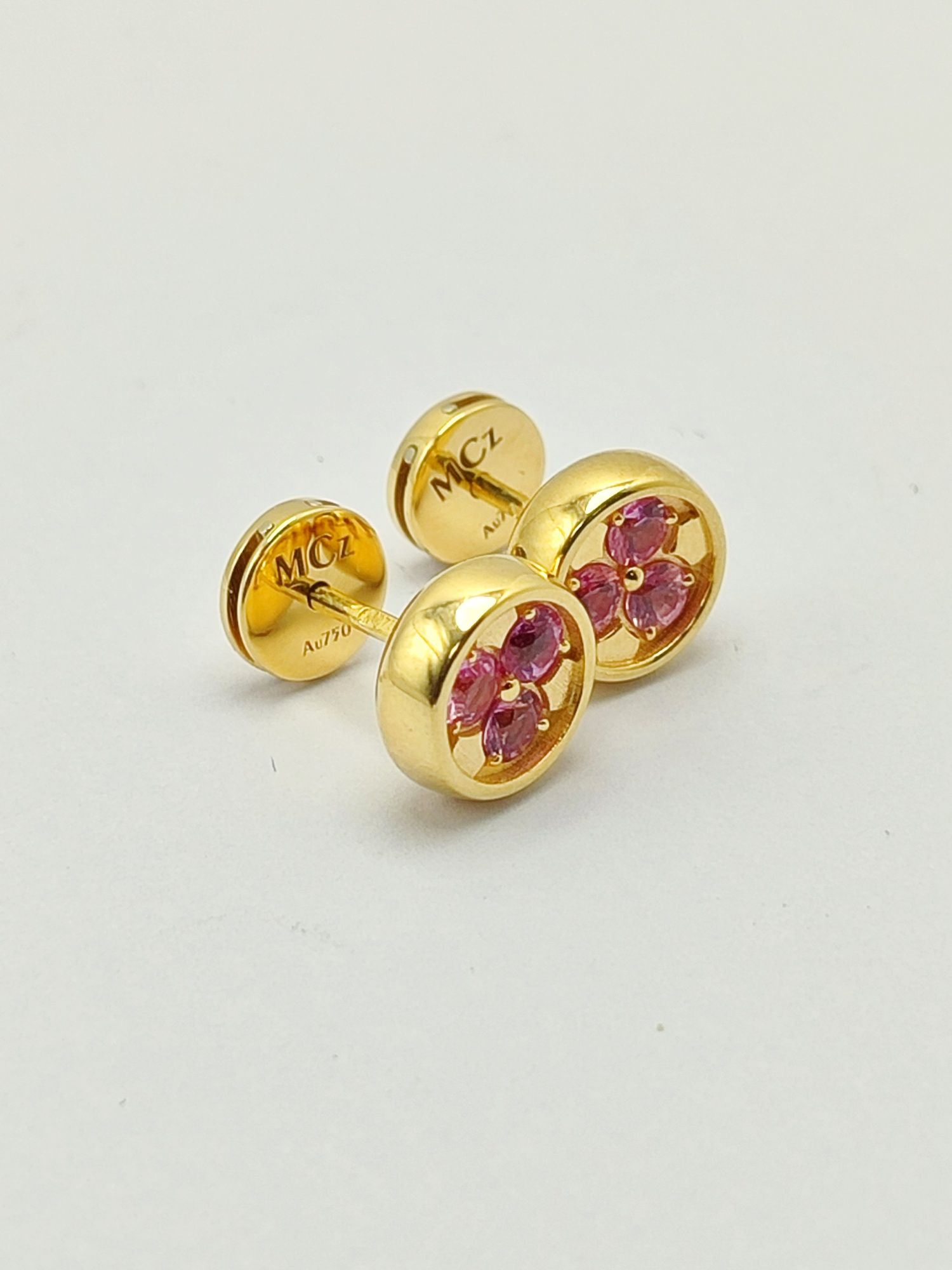 Сережки золото 750**