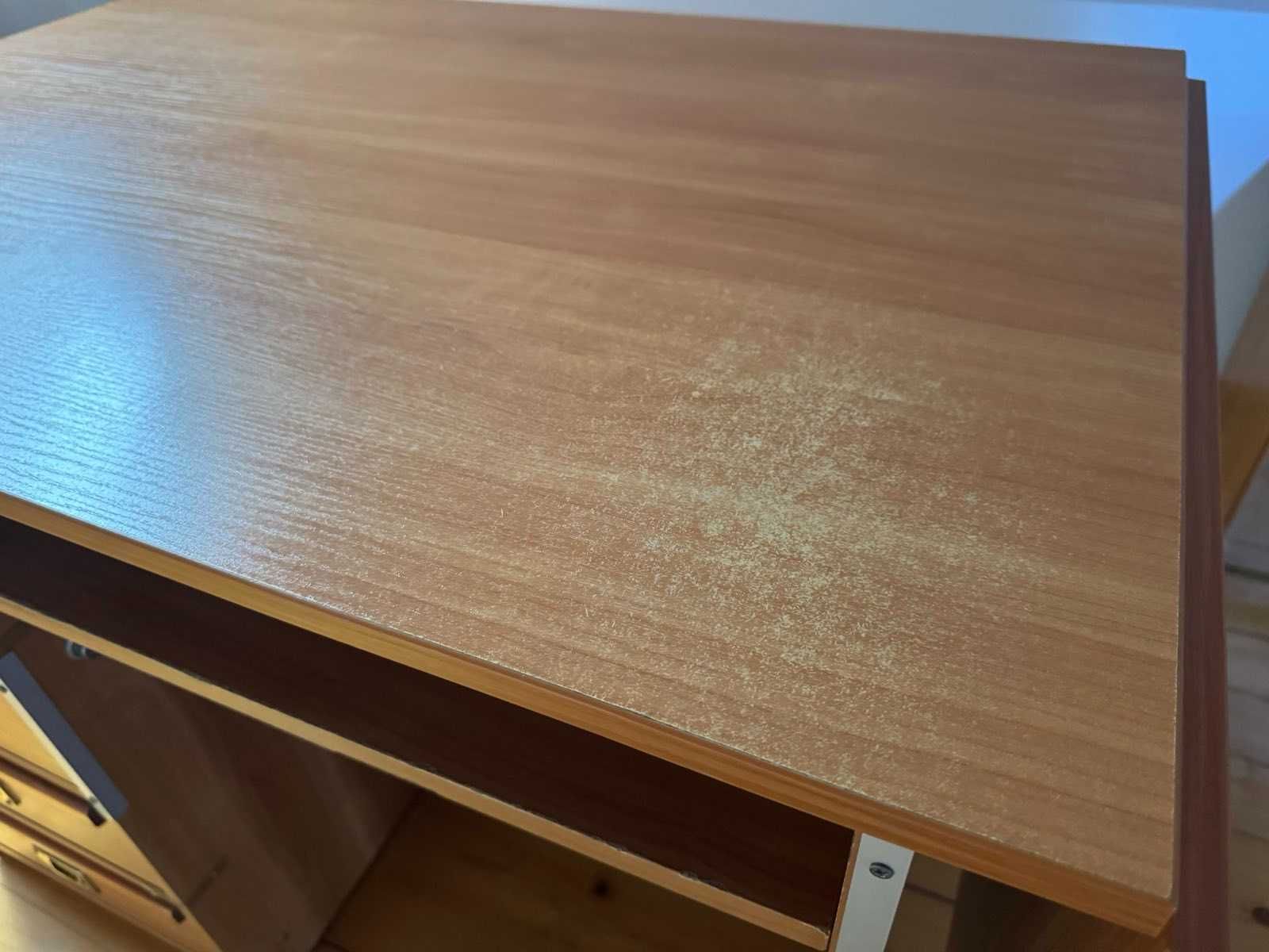 Łóżko oraz biurko z jednego kompletu VOX meble