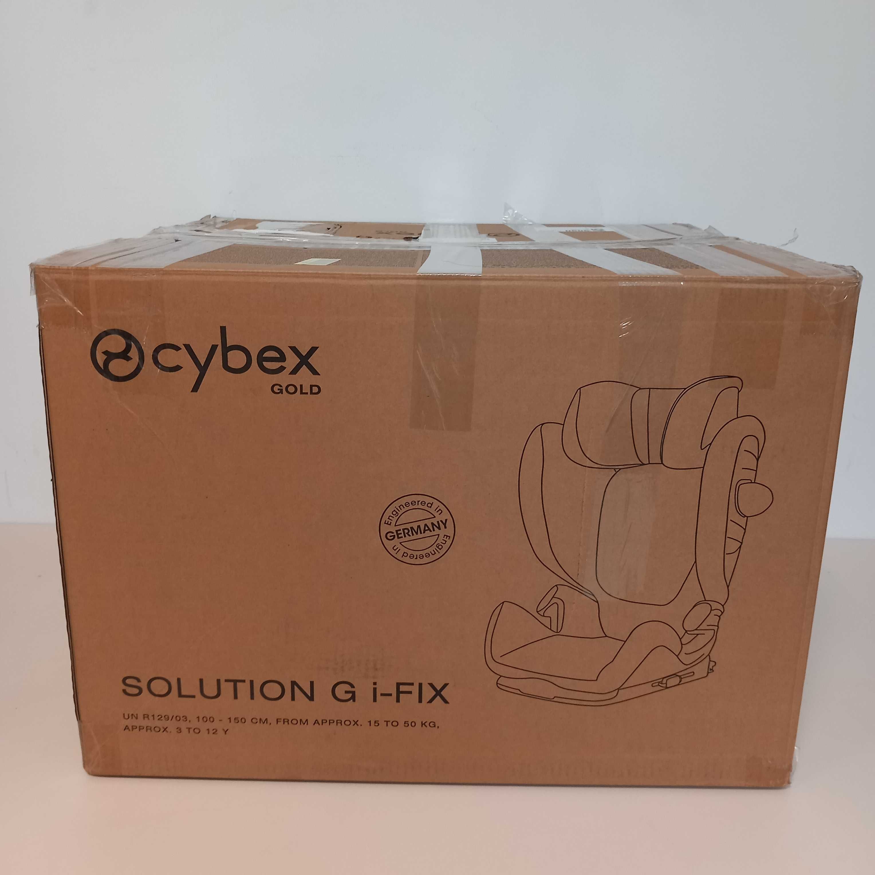 CYBEX SOLUTION G i-Fix fotelik 100-150 cm Lava Grey B213