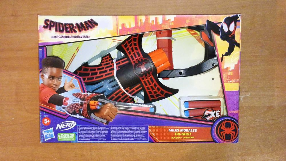 Іграшковий бластер Nerf Marvel Spider-Man Spider-Verse