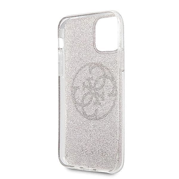 Etui Guess 4g Circle Glitter na iPhone 11 Pro Max - różowe