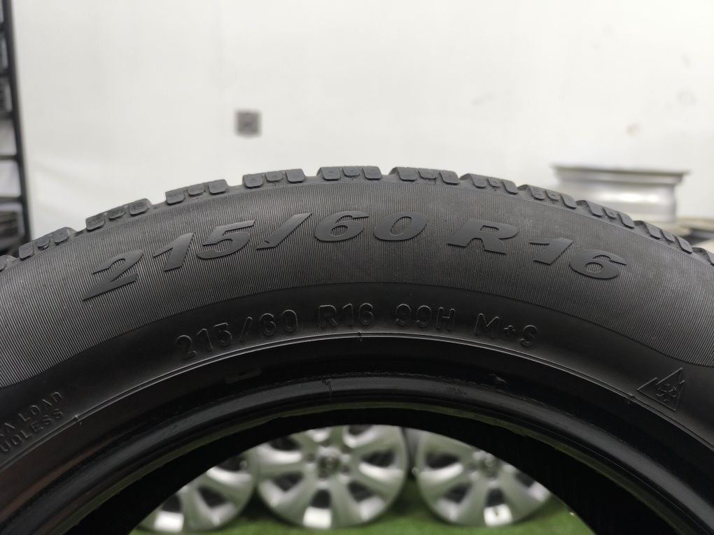 100 zl za 4 sztuki 4 x 215/60/16 Pirelli Opony Zimowe Wysyłka