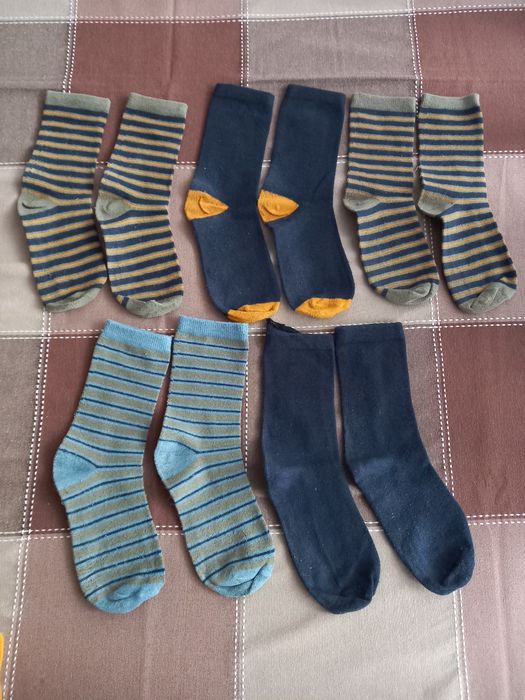 Skarpetki chłopięce, rozmiar 35-38, Zestaw
