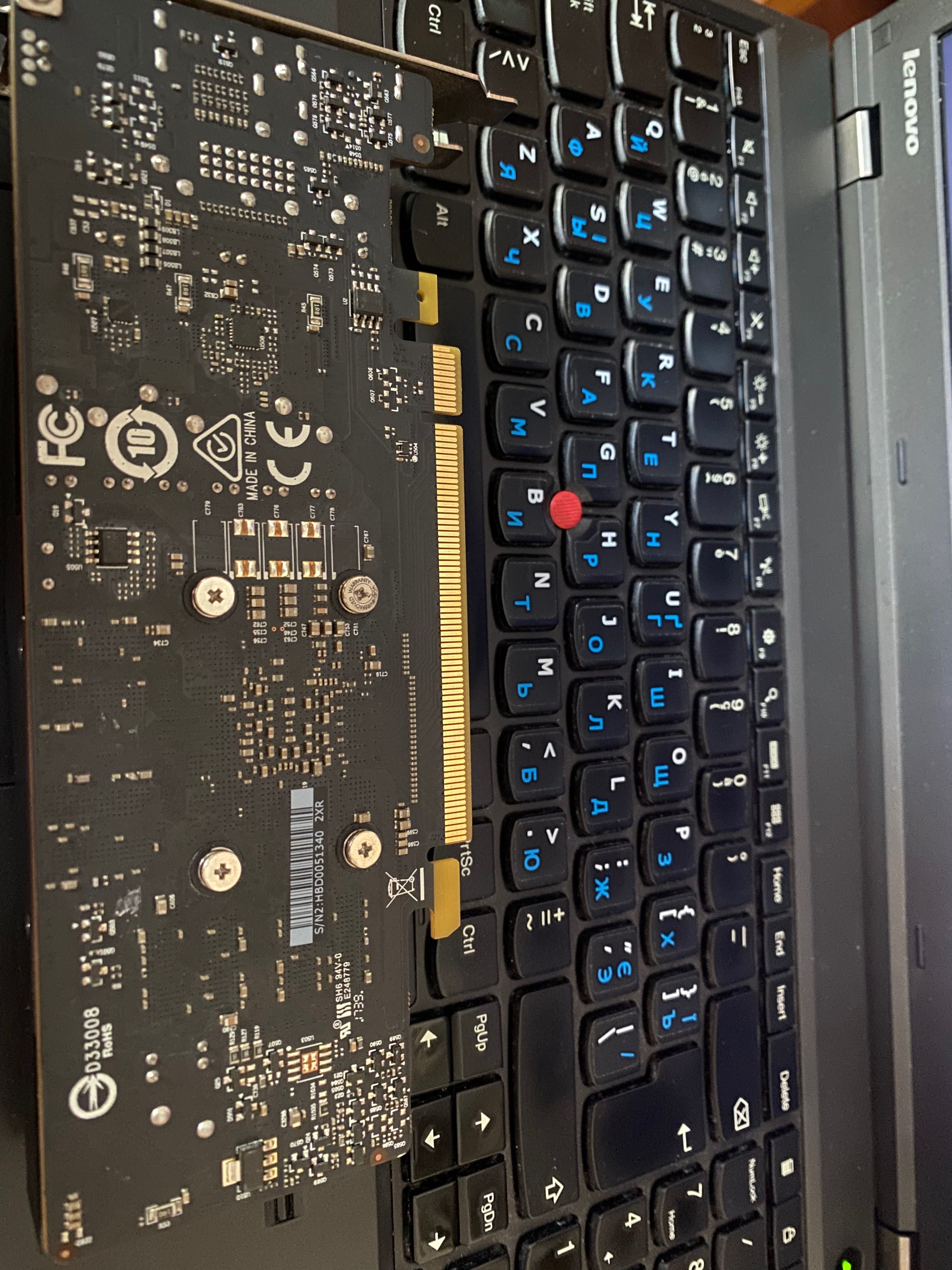 Відеокарта GTX 1050Ti 4gb MSI LP