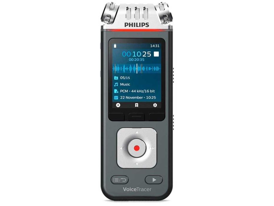 Gravador de voz - Phillips VoiceTracer DVT7110