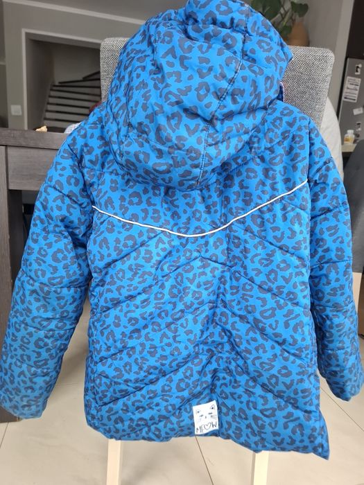 Ciepła kurtka na zime dla dziewczynki  roz.122 Kiki &Koko